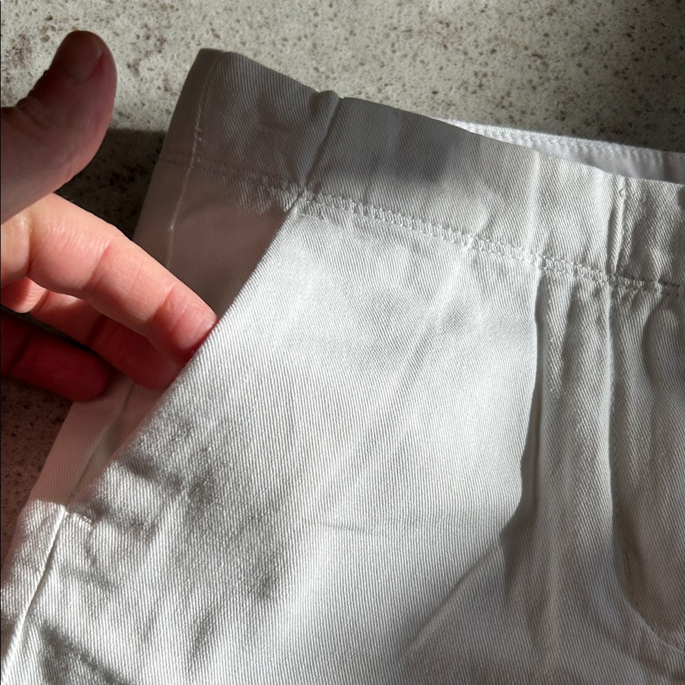 Crewcuts Casual White Kids Shorts - Picture 3 of 5